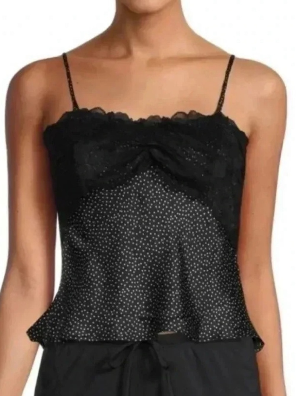 Free People Intimately All Dressed Up Dotted Lace Cami